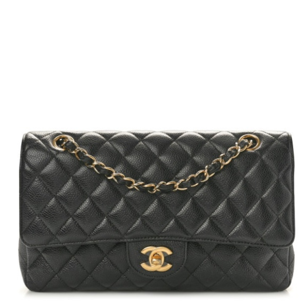 Chanel Black Quilted Leather Bag